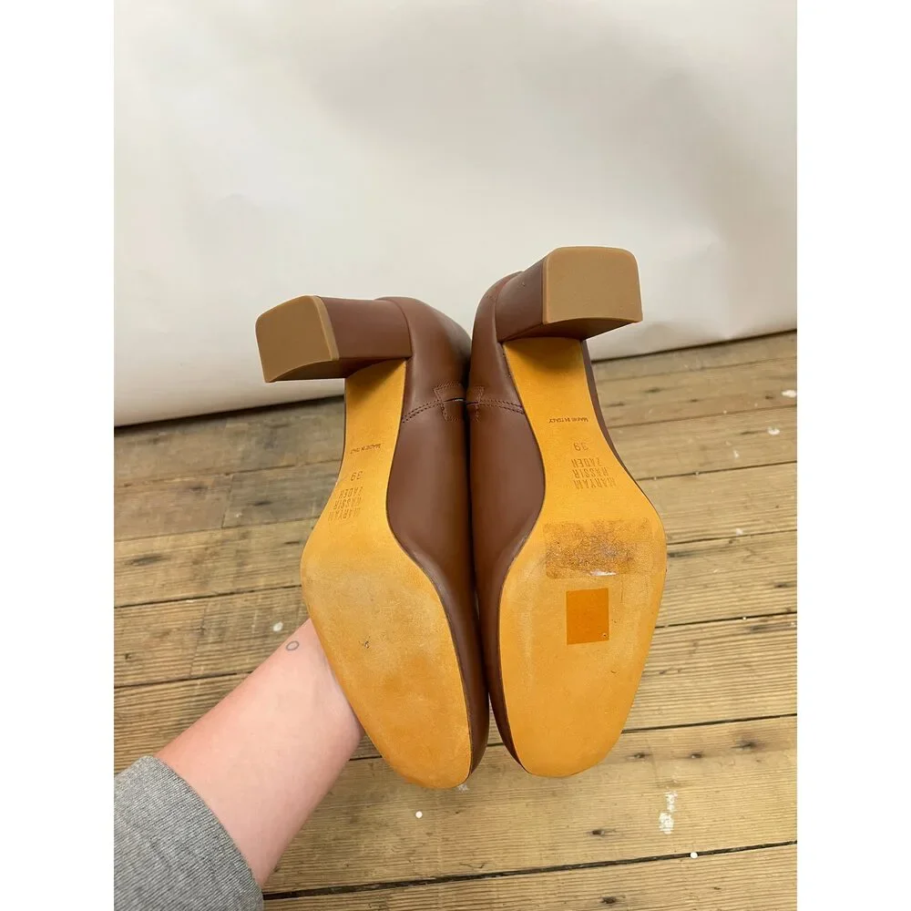 Maraym Nassir Zadeh Brown Leather Agnes Boot (39) - Picture 7 of 7